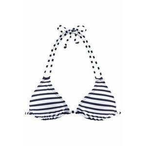 VENICE BEACH Sutien costum de baie albastru / negru / alb imagine