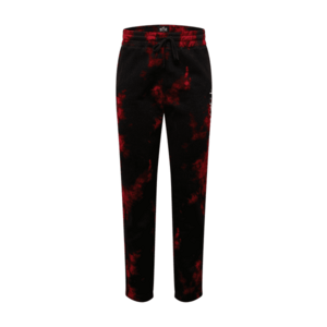 HOLLISTER Pantaloni roșu carmin / negru / alb imagine