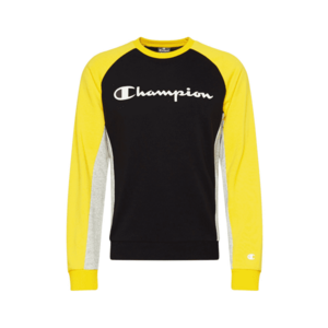 Champion Authentic Athletic Apparel Bluză de molton galben / negru / alb imagine