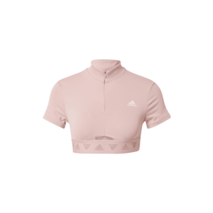 ADIDAS SPORTSWEAR Tricou funcțional roz / alb imagine