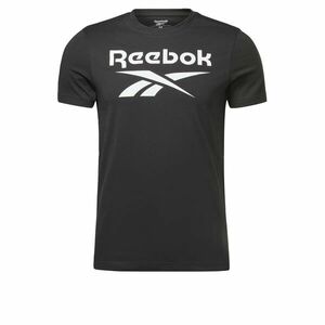 Reebok Sport Tricou funcțional negru / alb imagine