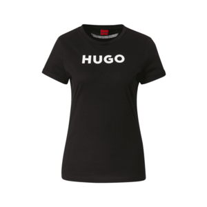 HUGO Tricou 'The HUGO Tee' negru / alb imagine