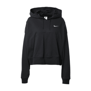 Nike Sportswear Bluză de molton negru / alb imagine