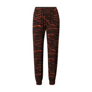 Iriedaily Pantaloni maro ruginiu / portocaliu / negru imagine