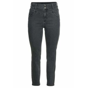 SHEEGO Jeans gri denim / negru imagine