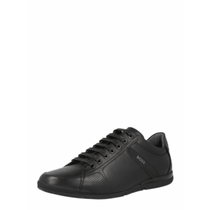 BOSS Black Sneaker low 'Saturn' gri fumuriu / negru imagine