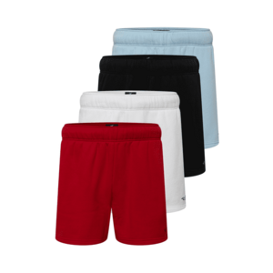 HOLLISTER Pantaloni albastru deschis / roșu / negru / alb murdar imagine