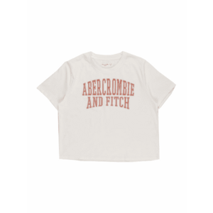 Abercrombie & Fitch Tricou 'READY FOR PLAY SPORTY' roșu / alb imagine