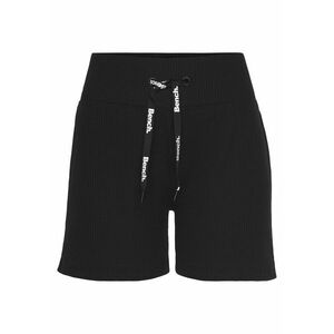 BENCH Pantaloni de pijama negru / alb imagine