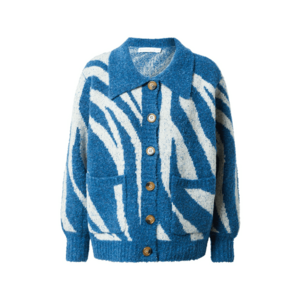 Warehouse Geacă tricotată albastru / alb imagine