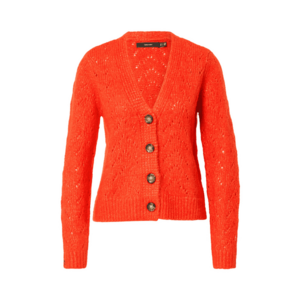 VERO MODA Geacă tricotată 'Vichy' roșu orange imagine