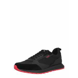 HUGO Sneaker low 'Icelin' roșu / negru imagine