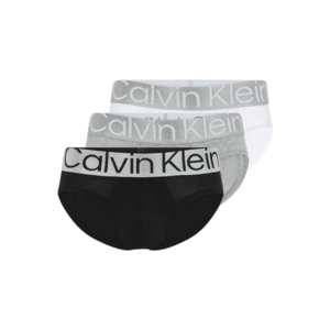 Calvin Klein Underwear Slip gri / gri argintiu / negru / alb imagine