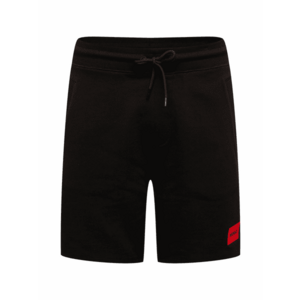 HUGO Pantaloni 'Diz' roșu / negru imagine