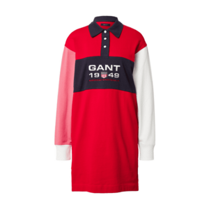 GANT Rochie tip bluză bleumarin / roșu / roșu deschis / alb imagine