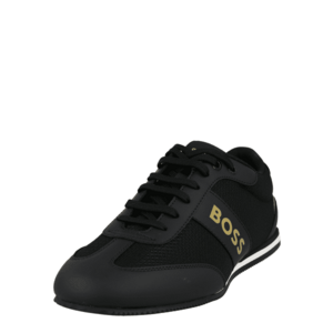BOSS Black Sneaker low auriu / negru imagine