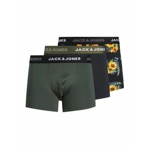 JACK & JONES Boxeri 'Freshly' albastru marin / galben / verde pin / negru / alb imagine