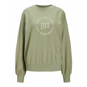 JJXX Bluză de molton 'BEATRICE' verde pastel / alb imagine