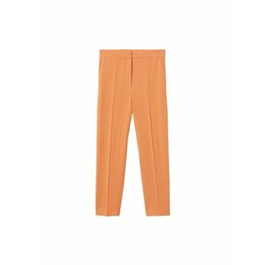 MANGO Pantaloni cu dungă 'Tempo' portocaliu imagine