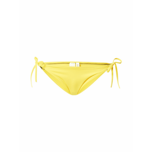 Calvin Klein Swimwear Slip costum de baie galben / negru / alb imagine