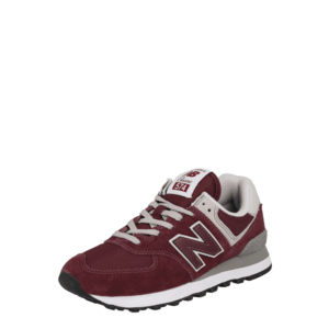 new balance Sneaker low gri / roșu burgundy / alb murdar imagine