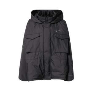 Nike Sportswear Geacă de primăvară-toamnă negru / alb imagine