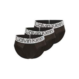 Calvin Klein Underwear Slip negru / alb imagine
