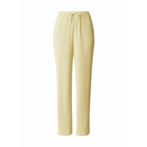 Urban Classics Pantaloni galben pastel imagine