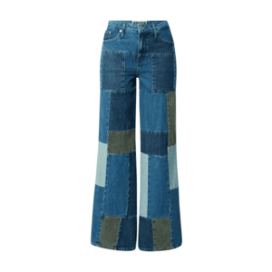 NEON & NYLON Jeans 'FREYA' albastru denim / albastru deschis / kaki imagine
