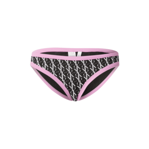 Calvin Klein Swimwear Slip costum de baie lila / negru / alb imagine
