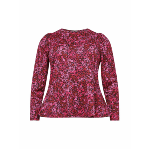Dorothy Perkins Curve Bluză lila / roz / roșu / negru imagine