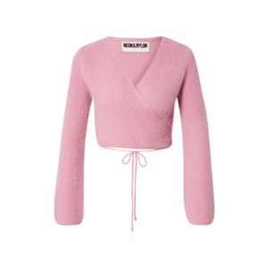 NEON & NYLON Geacă tricotată roz imagine