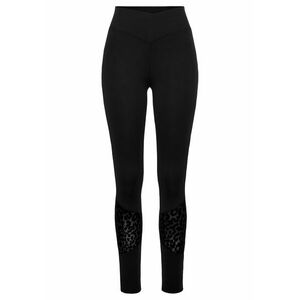 LASCANA ACTIVE Pantaloni sport gri / negru / alb imagine