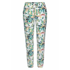VIVANCE Pantaloni de pijama galben / verde / verde jad / roz / alb imagine