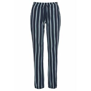 VIVANCE Pantaloni de pijama albastru fumuriu / albastru cobalt / alb imagine