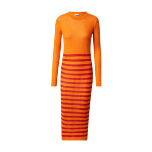 LeGer Premium Rochie tricotat 'Christina' portocaliu / roșu imagine