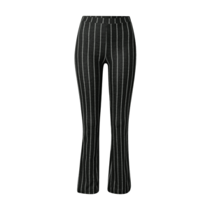 24COLOURS Pantaloni gri deschis / negru imagine
