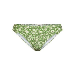 OBJECT Slip costum de baie 'Annie' verde kiwi / alb murdar imagine