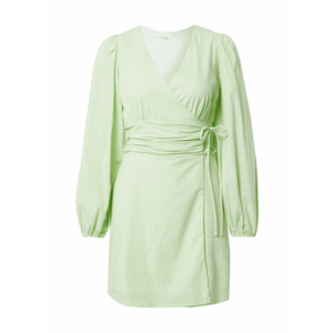 The Frolic Rochie tip bluză 'CASSANDRA' verde deschis / alb imagine