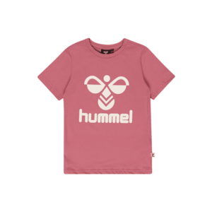 Hummel Tricou funcțional 'Tres' roz pal / alb imagine