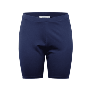 Tommy Jeans Curve Pantaloni bleumarin / alb imagine