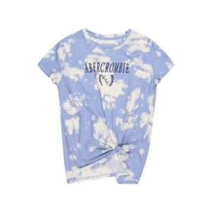 Abercrombie & Fitch Tricou albastru / albastru închis / alb imagine