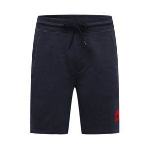 HUGO Pantaloni 'Diz' albastru marin / roșu / negru imagine
