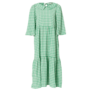 Lollys Laundry Rochie tip bluză 'Sonya' verde / alb imagine