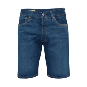 LEVI'S Jeans '501® HEMMED SHORT DARK INDIGO - FLAT FINISH' albastru denim imagine