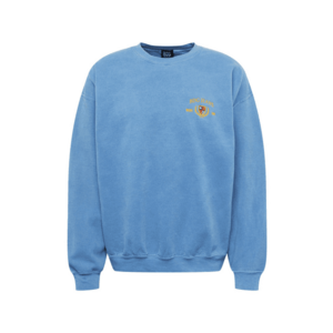 BDG Urban Outfitters Bluză de molton bleumarin / albastru fumuriu / galben auriu / roșu / alb imagine
