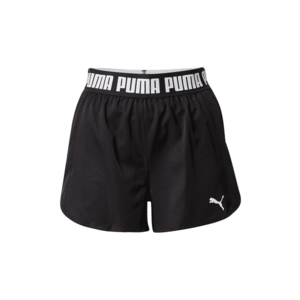 PUMA Pantaloni sport 'Strong 3' negru / alb imagine
