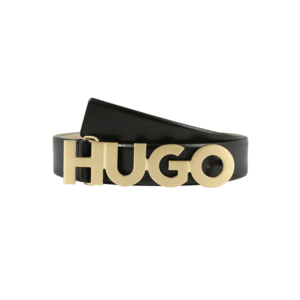 HUGO Curea 'Zula' auriu / negru imagine