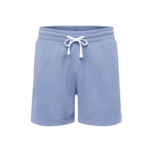 HOLLISTER Pantaloni albastru fumuriu / alb imagine