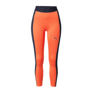 PUMA Pantaloni sport portocaliu / negru imagine